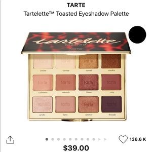 Tartelette toasted eyeshadow palette